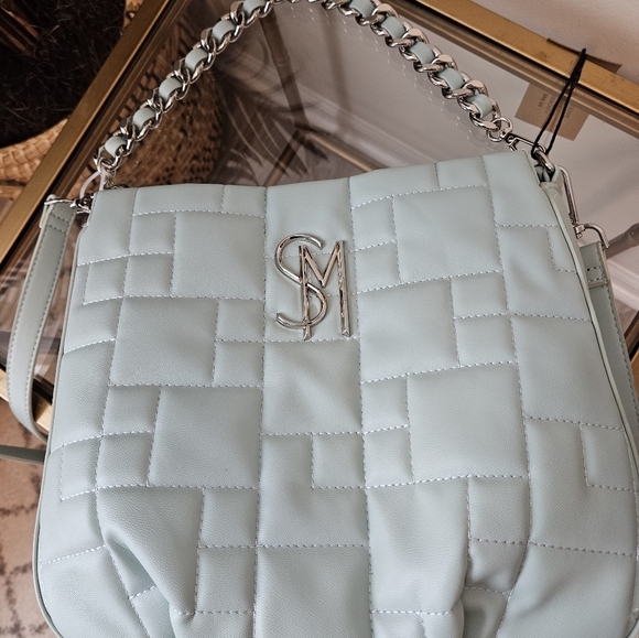 NWT Steve Madden Convertible Shoulder/Crossbody Bag Mint - Picture 2 of 9